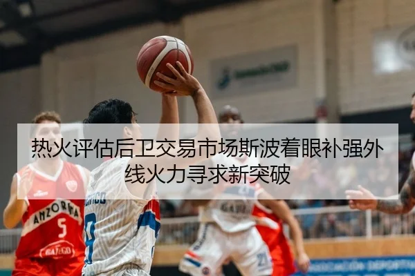 热火评估后卫交易市场斯波着眼补强外线火力寻求新突破